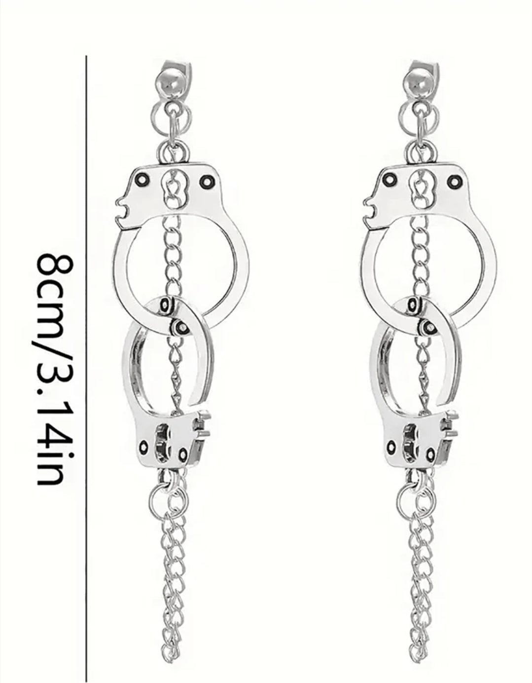 Handcuff earrings