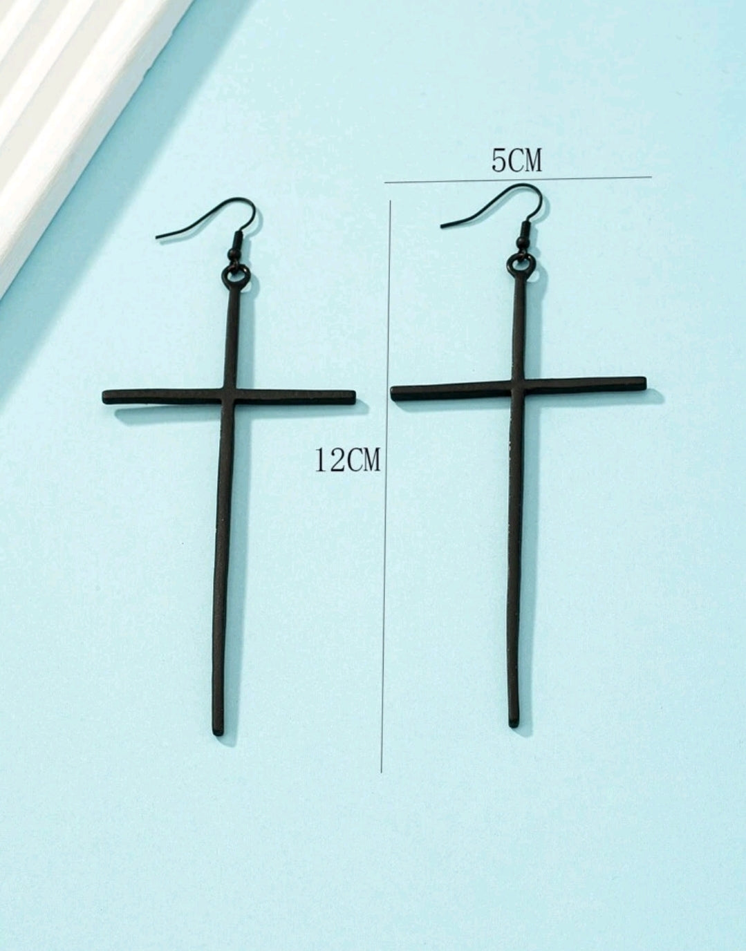 XL Cross earrings