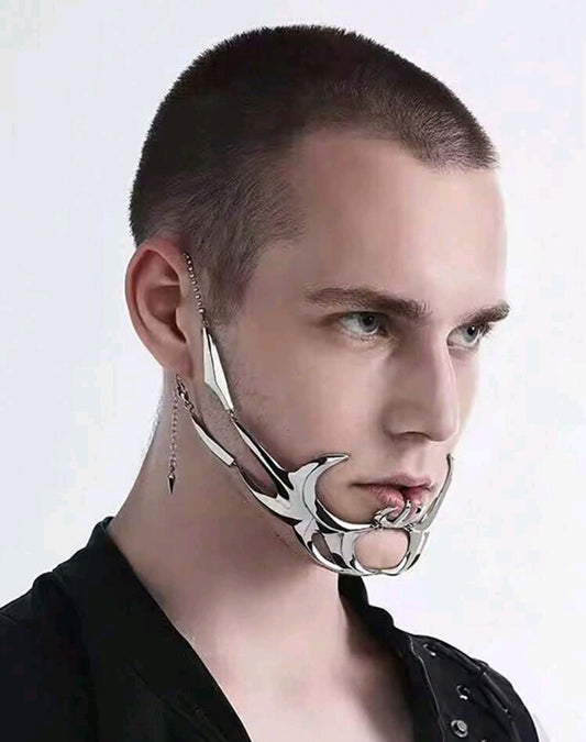 Unisex muzzle face jewelry