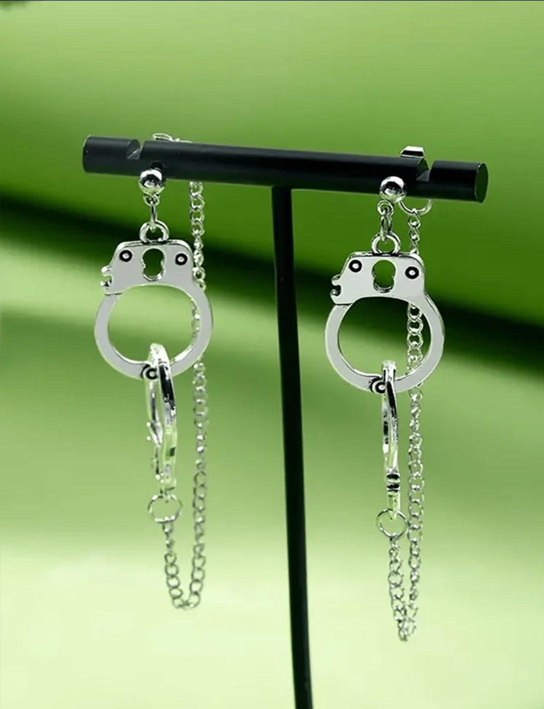 Handcuff earrings