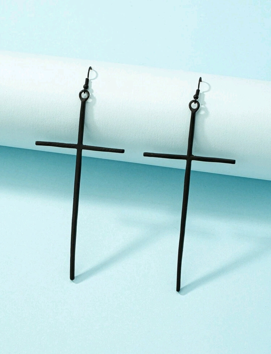 XL Cross earrings